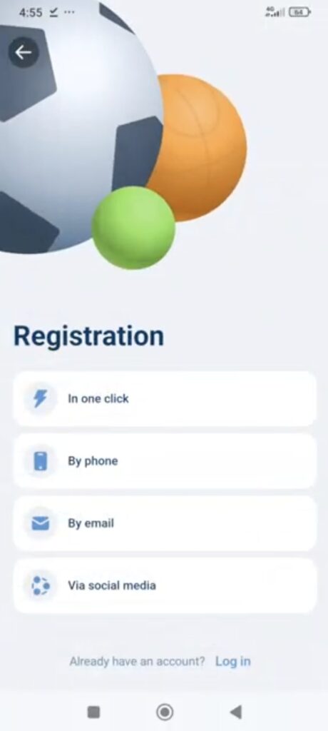 1xbet register